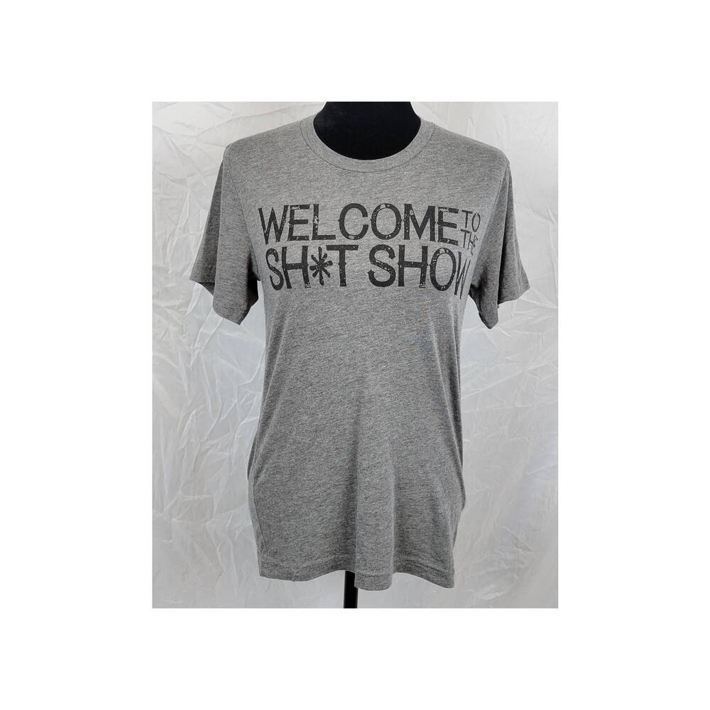 Texas True Threads Grey Graphic Tee Men's Small